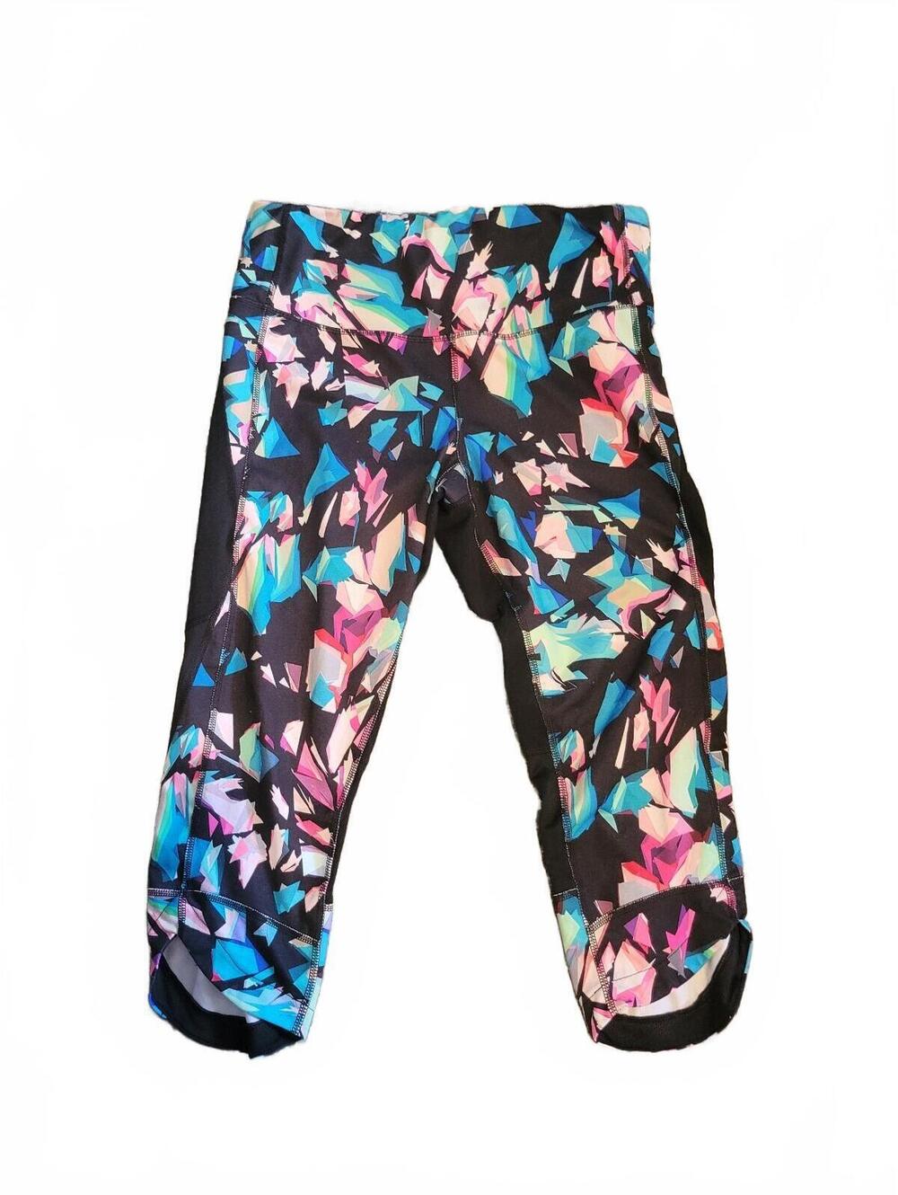 Champion C9 Geometric Crystal Freedom High Waist Capri Leggings Women's Size XL